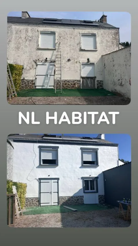 Avant après rénovation maison en pierre