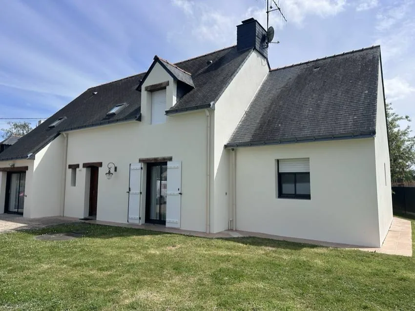 Maison néo-bretonne ravalée